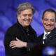 White House Chief Strategist Steve Bannon and White House Chief of Staff Reince Priebus at the Conservative Political Action Conference in National Harbor, Md., on Feb. 23, 2017 (Alex Wong/Getty Images)